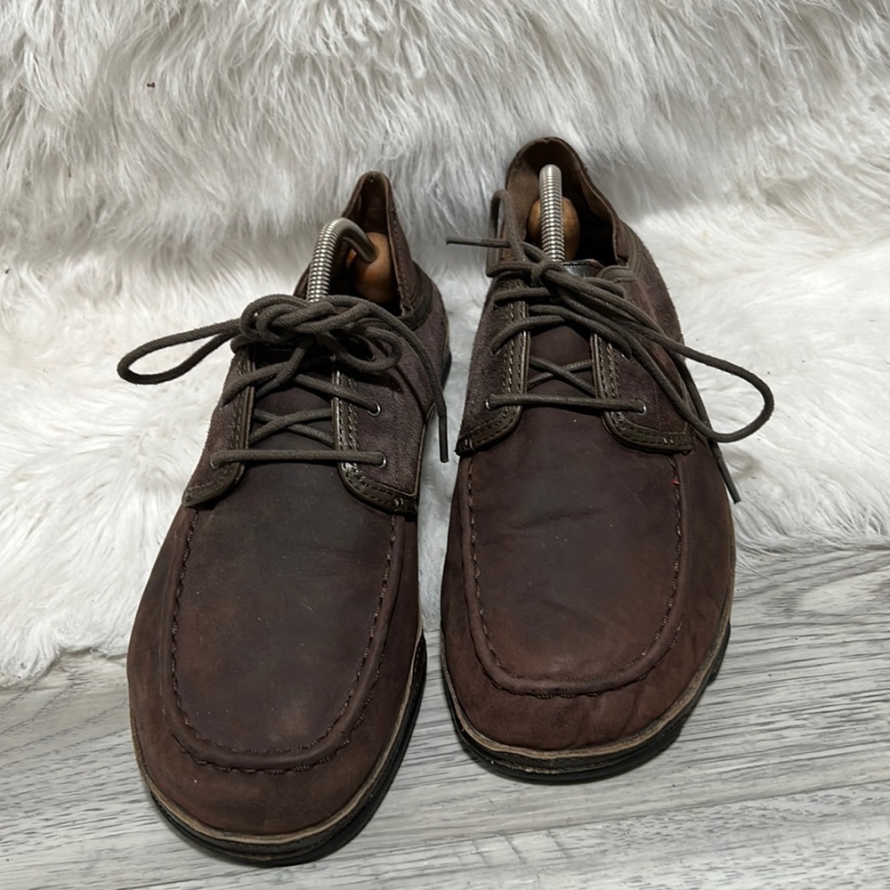 Olukai Kupa'a Leather upper  Lace Up Shoes in Brown size 11.5 M